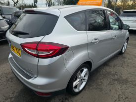 Ford C-Max 1.0 Petrol 2017(67) Manual Eco Boost Titanium X Euro 6 Fixed Panorama Roof 5dr ULEZ Free PCO Ready (UK Model, Finance Available)