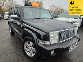 JEEP Commander 3.0 Diesel 2008(08) Automatic 7 Seats CRD V6 Limited SUV 5dr 4×4 2 Keys (UK Model, Finance Available)