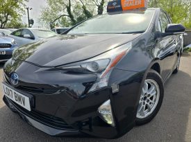 Toyota Prius 1.8 Hybrid 2017(17) VVT-h Active CVT Euro 6 (s/s) 5dr 2 Keys PCO Ready ULEZ Free (UK Model, Finance Available)