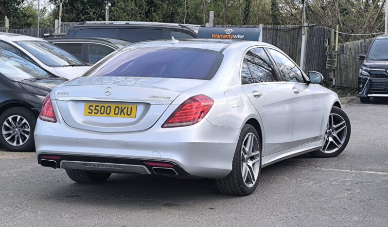 Mercedes-Benz  S Class 4.7 Petrol 2014(14) Automatic S500L V8 AMG Line Saloon 4dr CAT N Sunroof Euro 6 ULEZ Free (UK Model, Finance Available) full