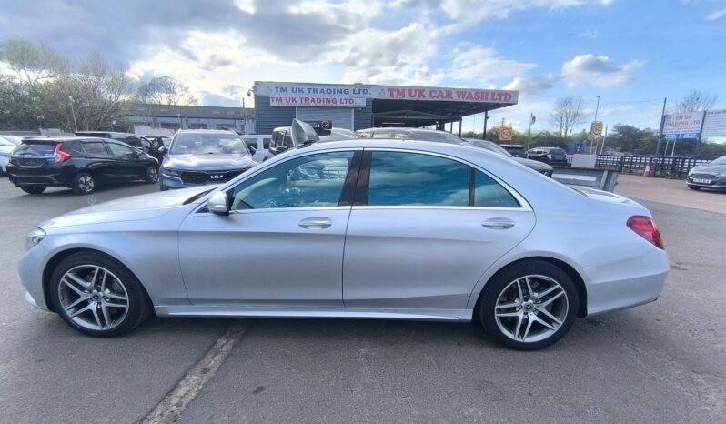 Mercedes-Benz  S Class 4.7 Petrol 2014(14) Automatic S500L V8 AMG Line Saloon 4dr CAT N Sunroof Euro 6 ULEZ Free (UK Model, Finance Available) full
