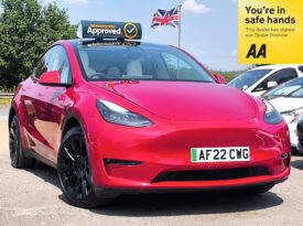 Tesla Model Y Electric 2022(22) 75 kWh (Dual Motor) Long Range SUV CAT N 5 Seats 5dr 4WDE 3 Keys ULEZ Free ULEZ Free PCO Ready (UK Model, Finance Available)