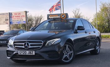 Mercedes-Benz E Class 2.0 Diesel Plugin Hybrid  2020(20) E300de 13.5kWh AMG Line Saloon (Premium) 5 Seats 4dr Euro 6 ULEZ Free PCO Ready (UK Model, Finance Available) (M)