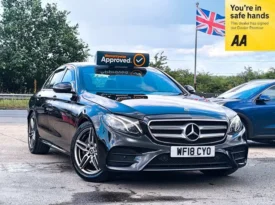 2018 MERCEDES E CLASS 2.0 DIESEL 2018 18 AUTOMATIC E220D AMG LINE SALOON 5 SEATS 4DR... photo