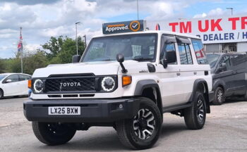 Toyota Land Cruiser 2.8 Diesel 2025(25) Automatic 76 AX SUV 5 Seats 6dr 4WD ULEZ Free (Imported, Finance Available)