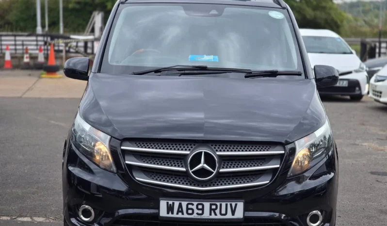 Mercedes-Benz Vito 2.1 116 Diesel 2019(69) Automatic 9 Seats CDI SELECT Tourer Double Cab MiniBus 5dr 1 owner G-Tronic RWD L2 Euro 6 ULEZ Free PCO Ready (UK Model, Finance Available) full