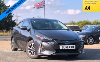 Toyota Prius 1.8 Plugin Hybrid 2021(71) 8.8kWh Excel Automatic 5 Seats 5dr Euro 6 ULEZ Free PCO Eligible (UK Model, Finance Available)