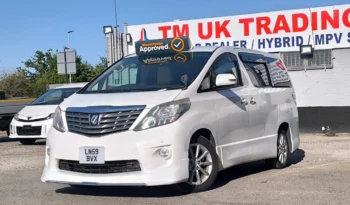 Toyota Alphard 2.4 Petrol 2010(59) 7 Seats 5dr MPV Roof led TV ULEZ Free (Fresh Import, Finance Available) full