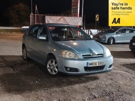 Toyota Corolla 1.4 Petrol Manual 2006(06) Colour Collection Hatchback 5dr 5 Seats ULEZ Free (UK Model, Finance Available)